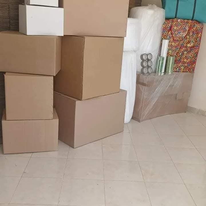 كراتين تغليف نقل عفش للبيع بحدائق المعادي بجميع المقاسات